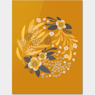 Yellow Posters and Art